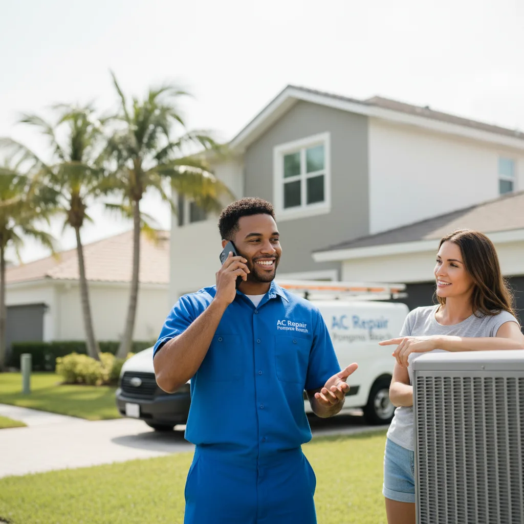 AC Repair Pompano Beach customer support in Hubbard Lake